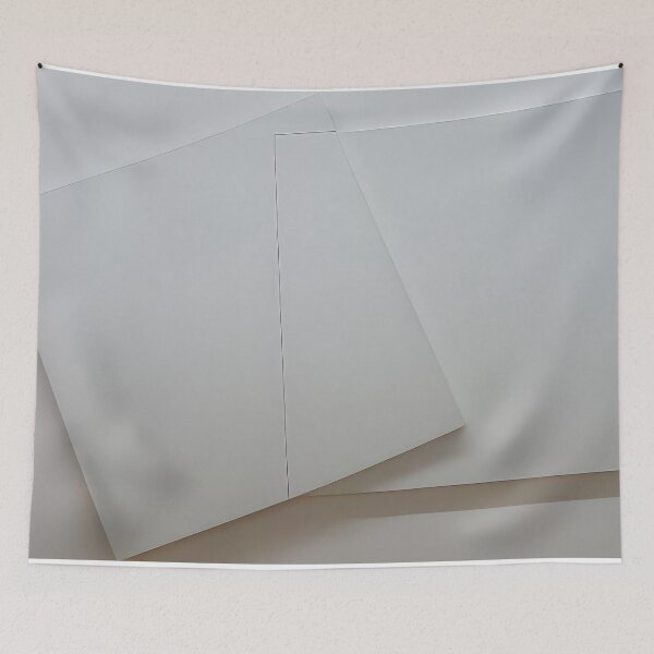 Item preview, Supersition et transparence, carré derrière 0-90 degrees, carré devant 20 – 110 degrees - minimalism designed and sold by NeonCanvasDream.