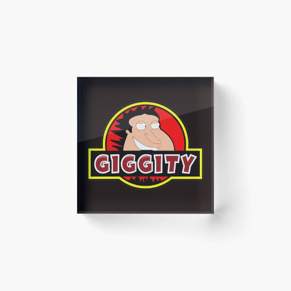 Artikelvorschau, Giggity Glenn Quagmire Logo entworfen und verkauft von findOutDraw.