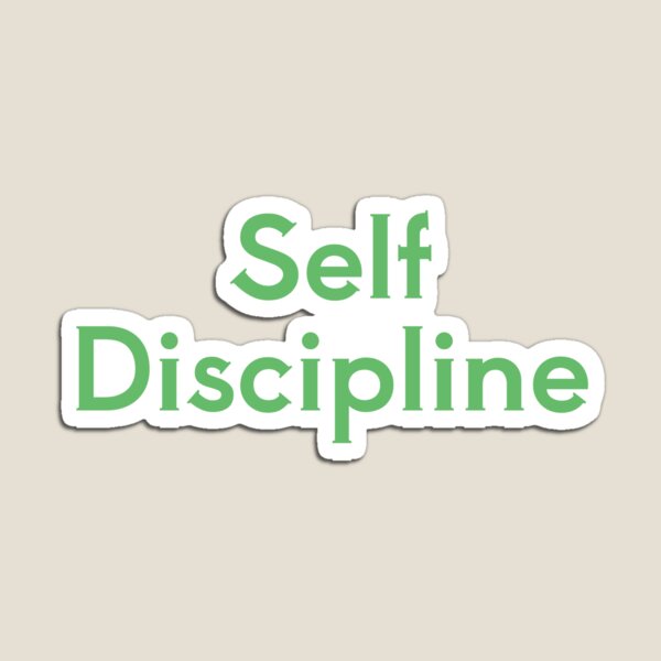 Item preview, Self Discipline Tag  designed and sold by WAS_IF.