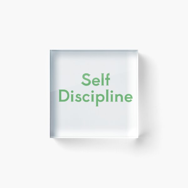 Item preview, Self Discipline Tag  designed and sold by WAS_IF.