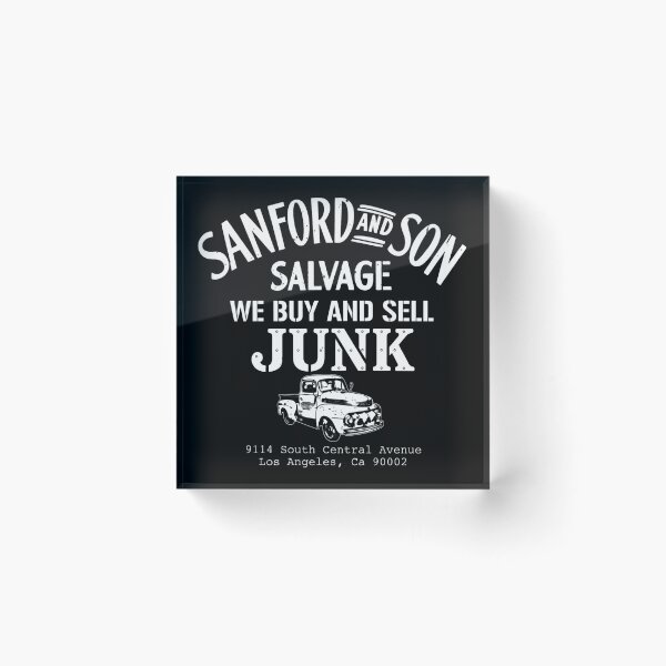 Item preview, Sanford and Son Salvage Junk Truck Retro  designed and sold by NeilLeffler.