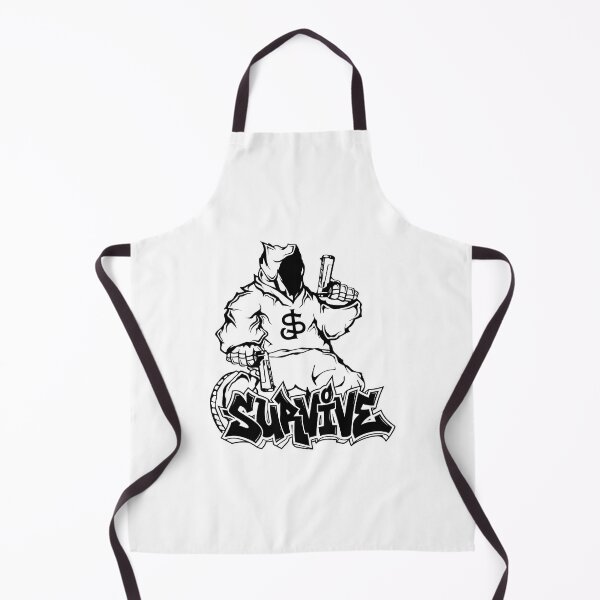 Item preview, Graffiti Hooded Figure With Guns Dollar Sign designed and sold by NeilLeffler.