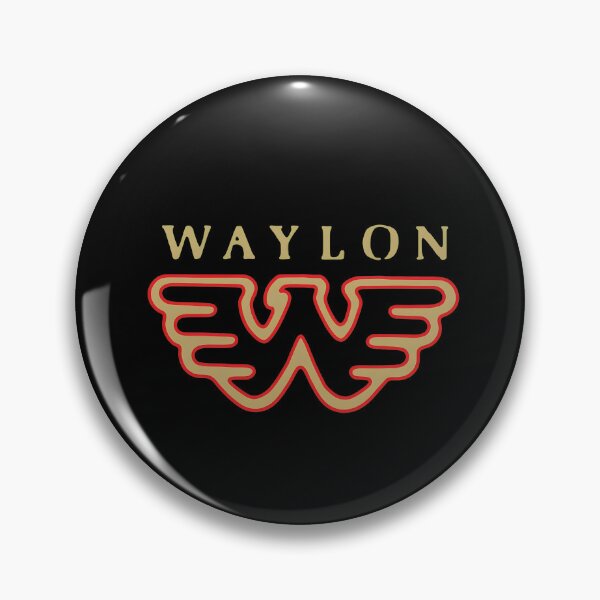Item preview, WAYLONs Winged W Outlaw Music Icon  designed and sold by Aboulkorom.