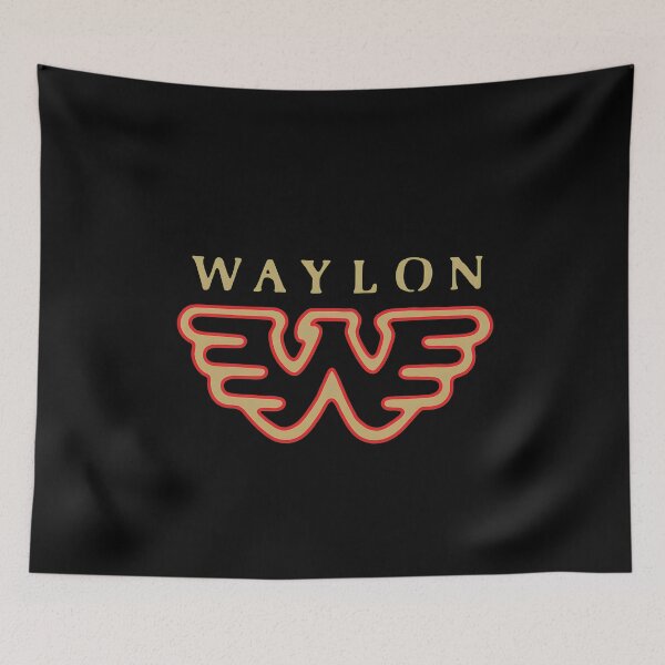Item preview, WAYLONs Winged W Outlaw Music Icon  designed and sold by Aboulkorom.