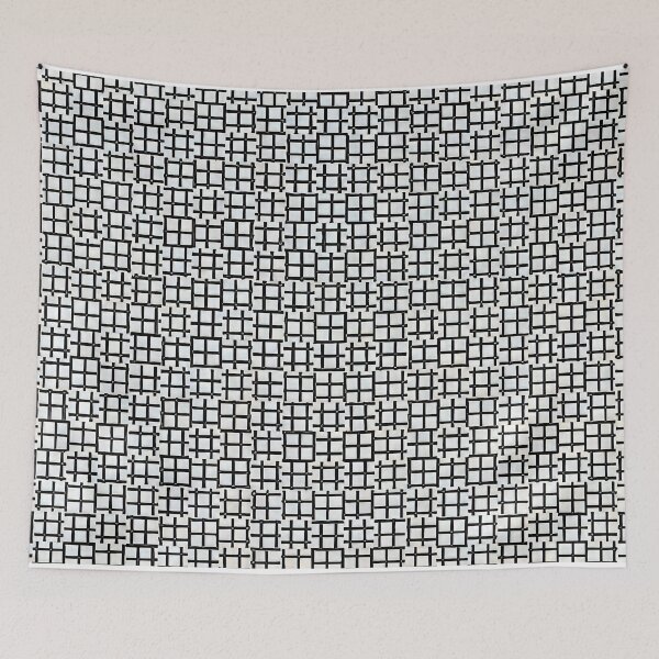 Item preview, Untitled verticals and horizontals - 1970 designed and sold by NeonCanvasDream.