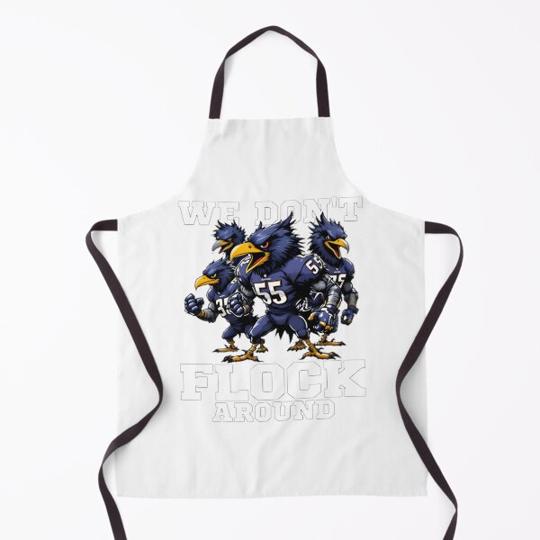 Item preview, We Don’t Flock Around Football Design - Ravens Inspired Sports Gift designed and sold by hilaryeileen.