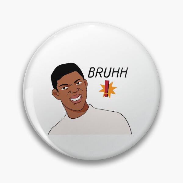 Item preview, Funny Bruh Meme Aesthetic Sticker designed and sold by OumaAL.