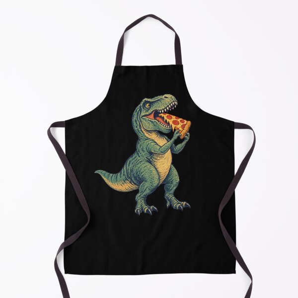 Item preview, Vintage Dinosaur Eating Pizza Cute T-Rex Retro designed and sold by SOUFIANE1991.