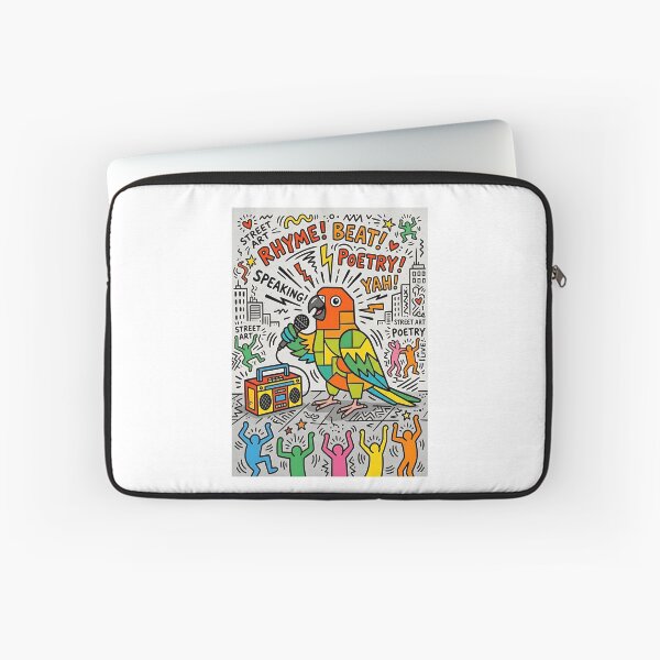 Item preview, Sun Conure Street Poet designed and sold by PictoVibe.