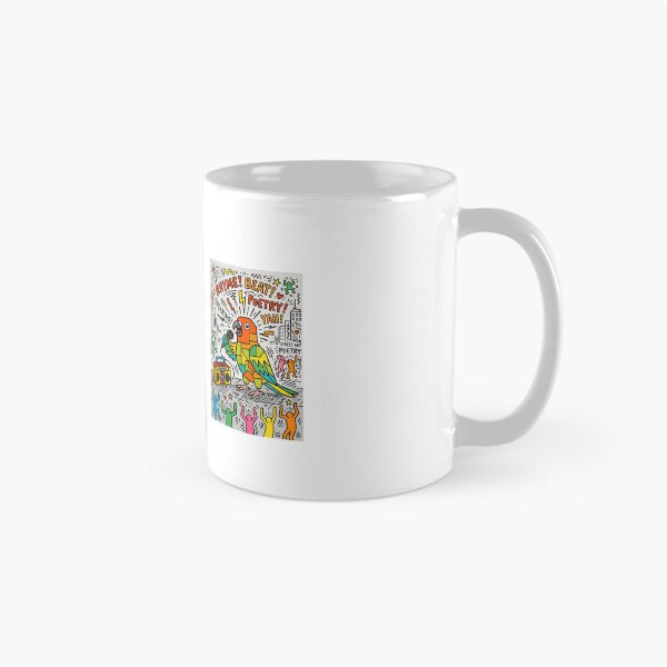 Item preview, Sun Conure Street Poet designed and sold by PictoVibe.