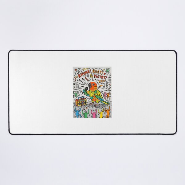 Item preview, Sun Conure Street Poet designed and sold by PictoVibe.