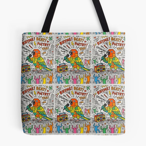 Item preview, Sun Conure Street Poet designed and sold by PictoVibe.