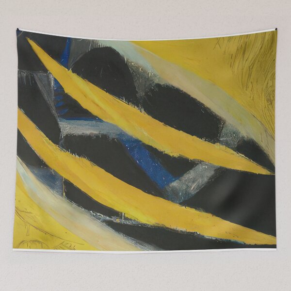 Item preview, Dark presence iii, yellow - 1963 designed and sold by NeonCanvasDream.
