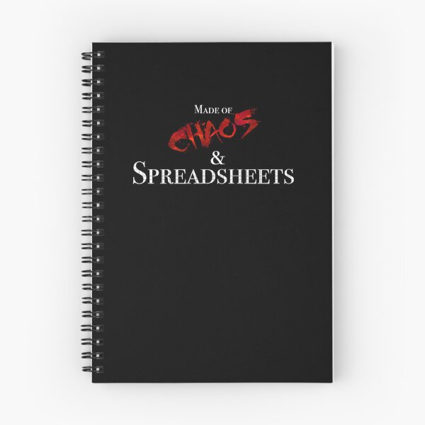 Item preview, Made Of Chaos And Spreadsheets  designed and sold by anayahkach.