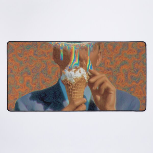 Item preview, Melting Rainbow Eye Ice Cream Portrait designed and sold by MongLongStudio.