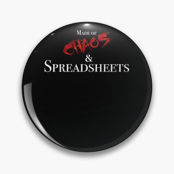 Item preview, Made Of Chaos And Spreadsheets  designed and sold by anayahkach.