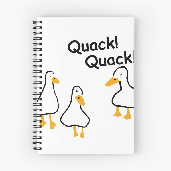 Item preview, Quacking Ducks Cute Funny Minimalist Art designed and sold by NeilLeffler.