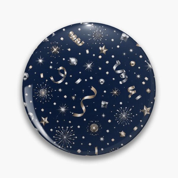 Item preview, Luxury Navy Gold Celebration Confetti Pattern designed and sold by WangAew.