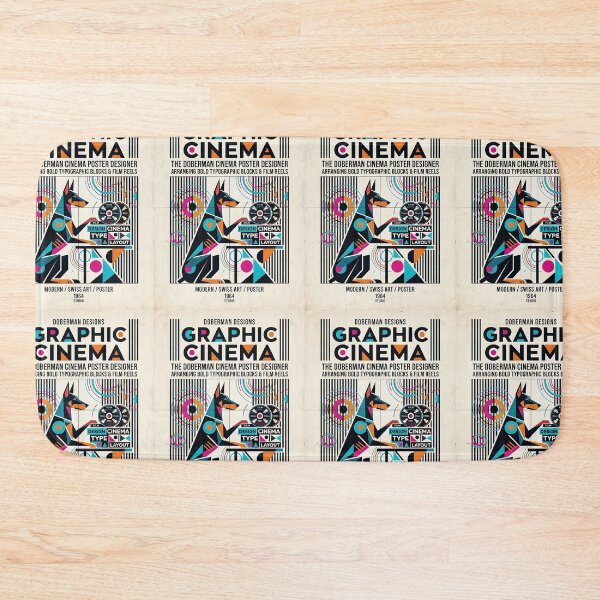 Item preview, Doberman Cinema Poster Designer designed and sold by PictoVibe.