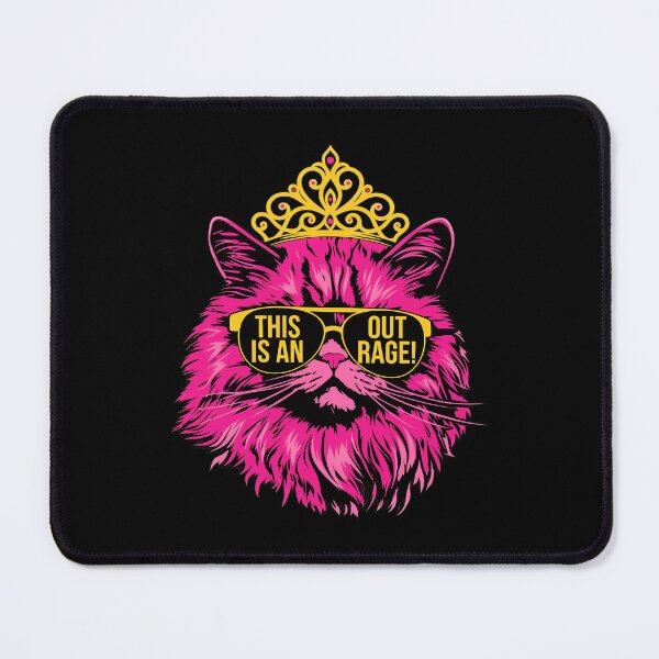 Item preview, Pink Cat Princess Crown Sunglasses Out Rage designed and sold by MicheleO171490.