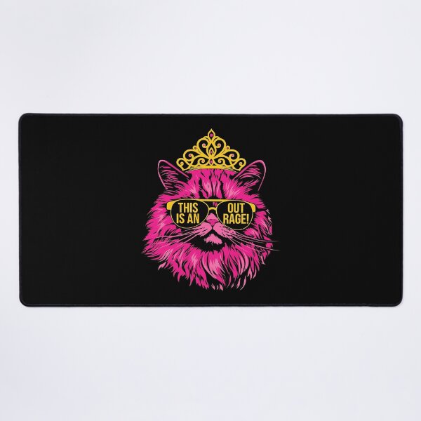 Item preview, Pink Cat Princess Crown Sunglasses Out Rage designed and sold by MicheleO171490.