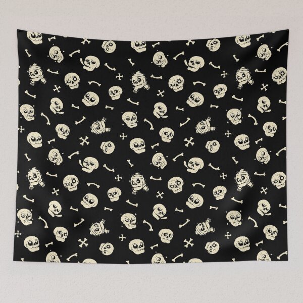 Item preview, Skeleton Gang Pattern designed and sold by Tobe Fonseca®.