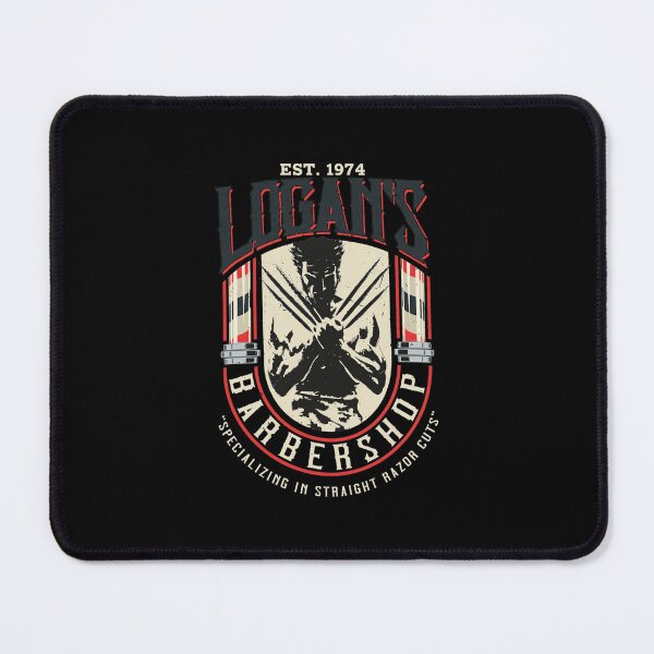 Item preview, Logan's Barbershop Retro Razor Cuts  designed and sold by NeilLeffler.