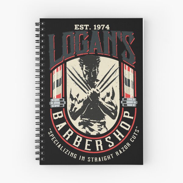 Item preview, Logan's Barbershop Retro Razor Cuts  designed and sold by NeilLeffler.