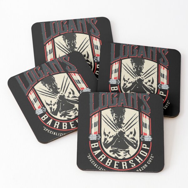 Item preview, Logan's Barbershop Retro Razor Cuts  designed and sold by NeilLeffler.