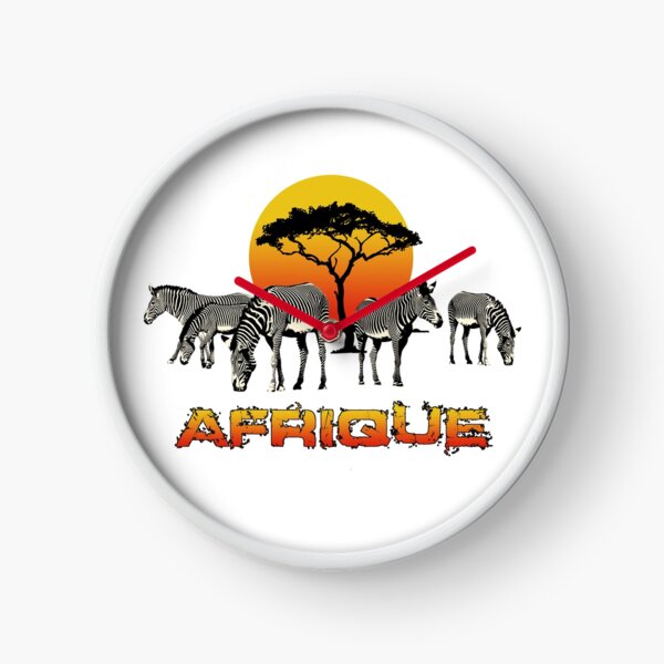 Item preview, Africa zebra's romantic sunset designed and sold by Helen-Storm.