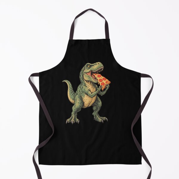 Item preview, Vintage Dinosaur Eating Pizza Cute T-Rex Retro designed and sold by SOUFIANE1991.