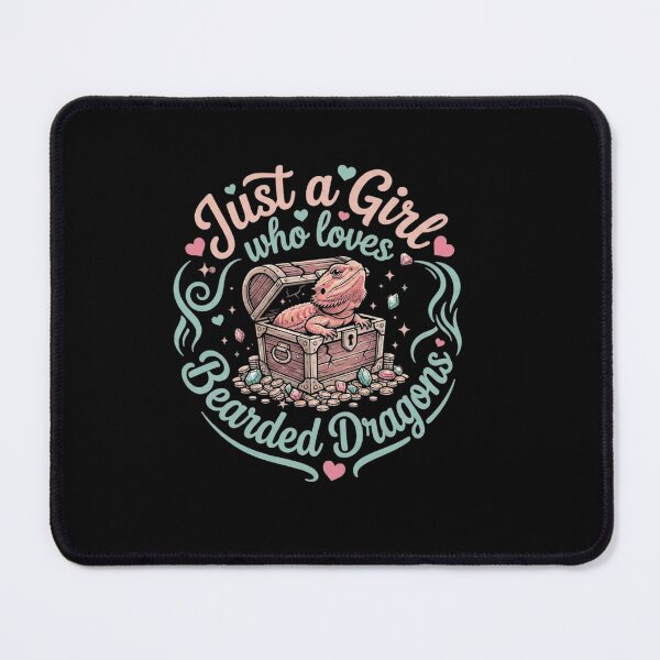 Item preview, Just a Girl Who Loves Bearded Dragons Cute Reptile Design designed and sold by Ostericaimusa.