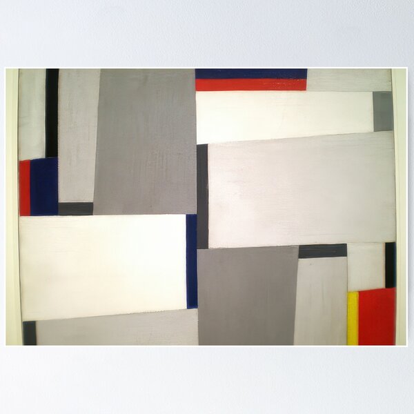 Item preview, Relational painting #73 - 1954 designed and sold by NeonCanvasDream.