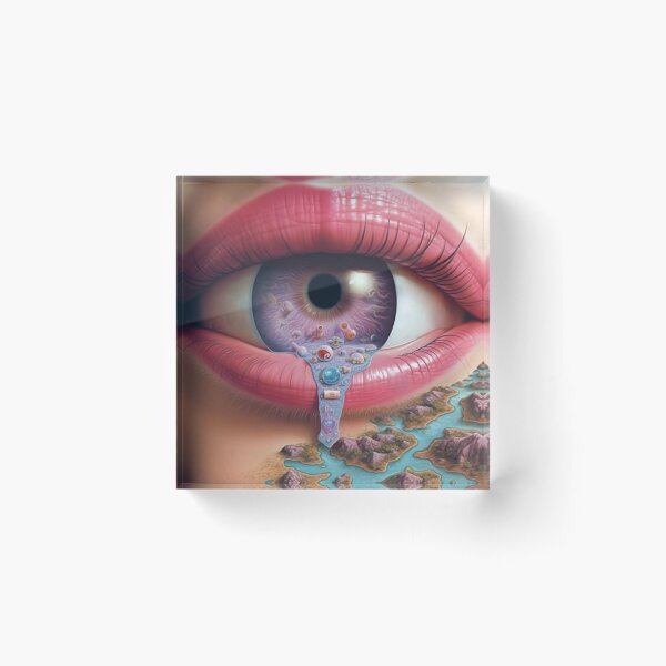 Item preview, Ocean World Within an Eye designed and sold by MongLongStudio.