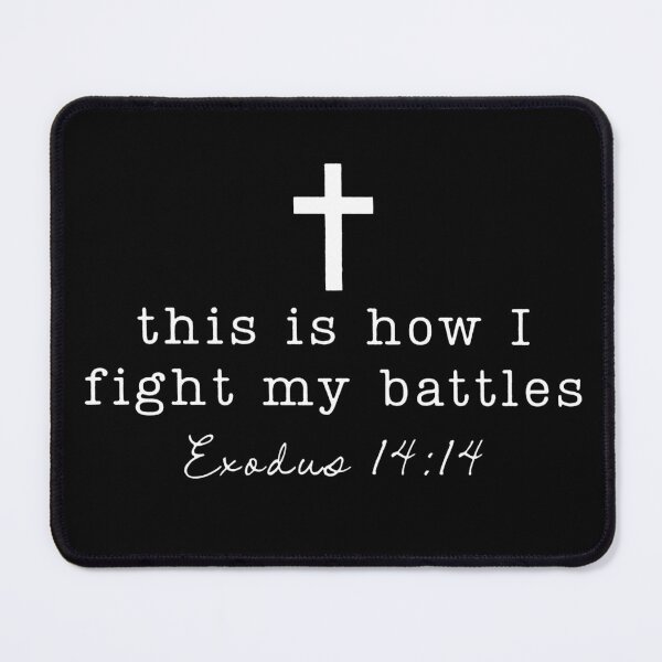 Item preview, This Is How I Fight My Battles designed and sold by flory-baff-mint.