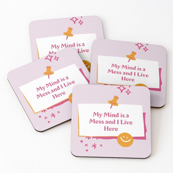 Item preview, My Mind is a Mess and I Live Here designed and sold by jpubdesigns.
