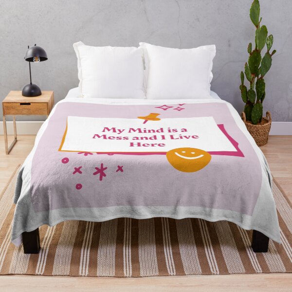Item preview, My Mind is a Mess and I Live Here designed and sold by jpubdesigns.