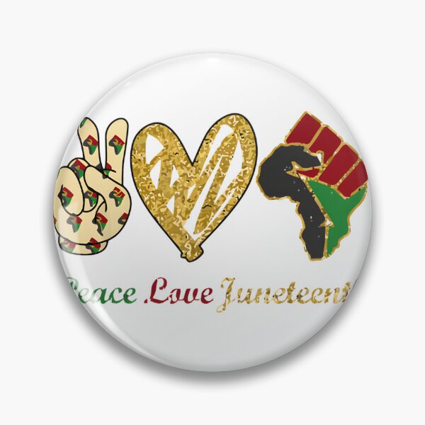Item preview, Peace Love Juneteenth Black Pride Freedom Celebration for Independence Day designed and sold by Darshi20.