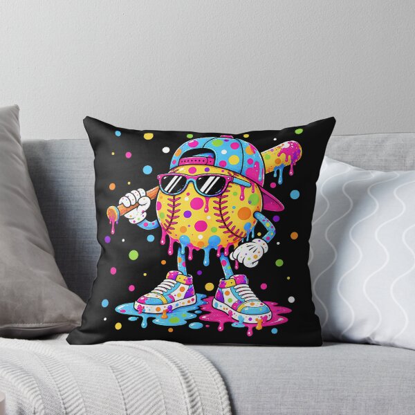 Item preview, Softball Drip Polka Dots For Girl Kids Teacher Happy Dot designed and sold by Chromatic-Cubes.