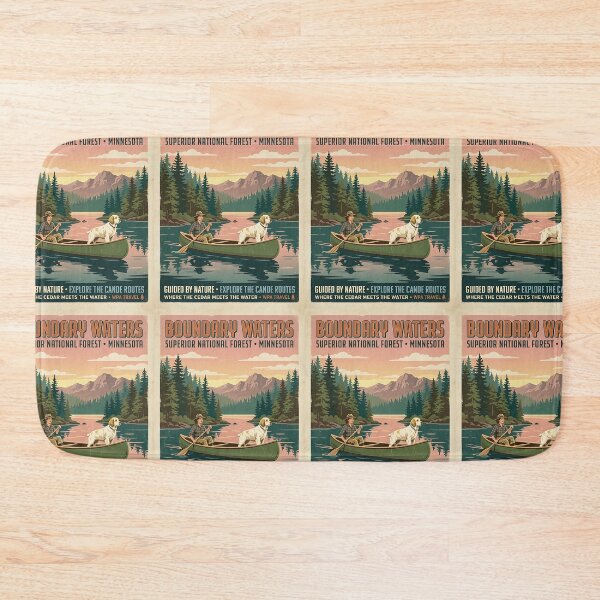 Item preview, Clumber Spaniel Canoe Guide designed and sold by PictoVibe.