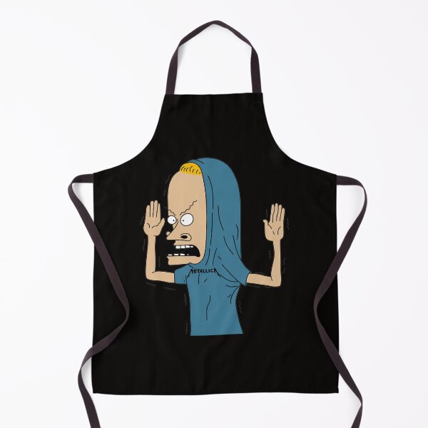 Item preview, Distressed Character in Blue Hooded Garment with Metallica designed and sold by CoconutBoys.