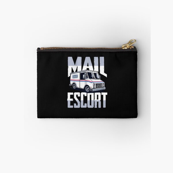 Item preview, Mail Escort Fun Delivery Truck  Postal Service Humor  designed and sold by olinezilory.