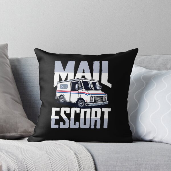 Item preview, Mail Escort Fun Delivery Truck  Postal Service Humor  designed and sold by olinezilory.