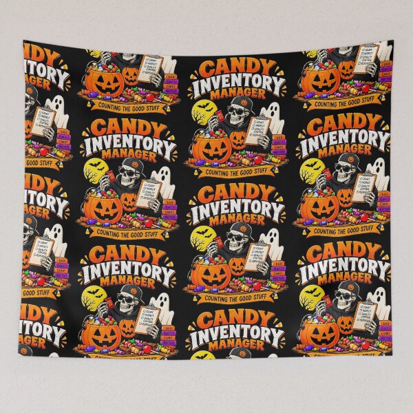 Item preview, Candy Inventory Manager Dad Tax Making Sure Its Not Poison Halloween Skeleton Dad Trick Or Treat Candy Design designed and sold by 519xdesign.
