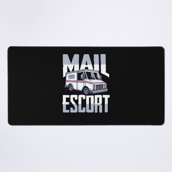 Item preview, Mail Escort Fun Delivery Truck Postal Service Humor designed and sold by olinezilory.
