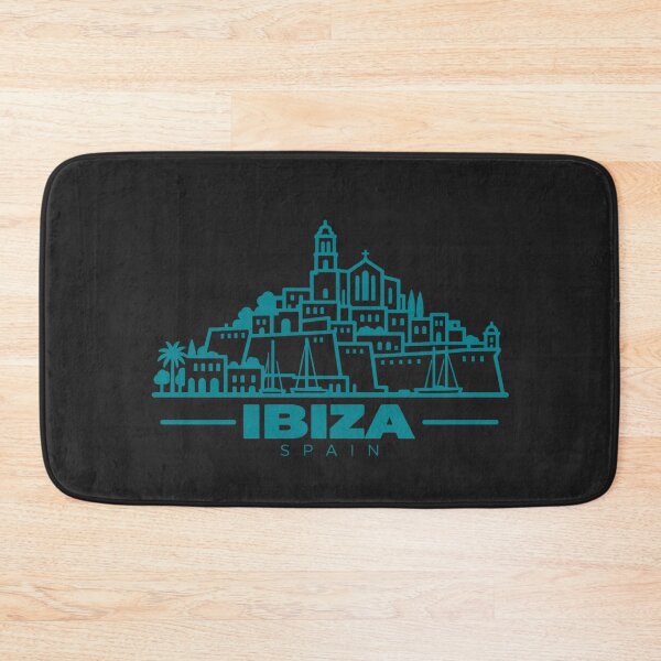 Item preview, Ibiza Spain Line Art Travel Poster designed and sold by CMYKStudio.