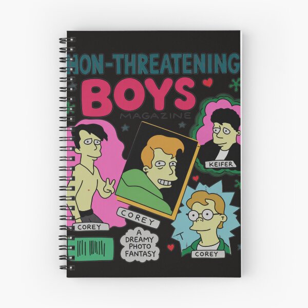 Item preview, Non-Threatening Boys Magazine Parody Art designed and sold by CoconutBoys.