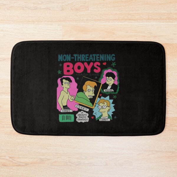 Item preview, Non-Threatening Boys Magazine Parody Art designed and sold by CoconutBoys.