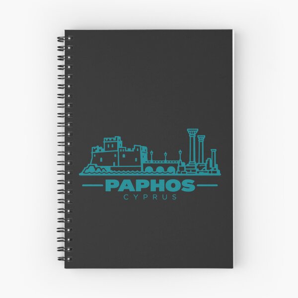 Item preview, Paphos Cyprus Line Art Landmark Poster designed and sold by CMYKStudio.
