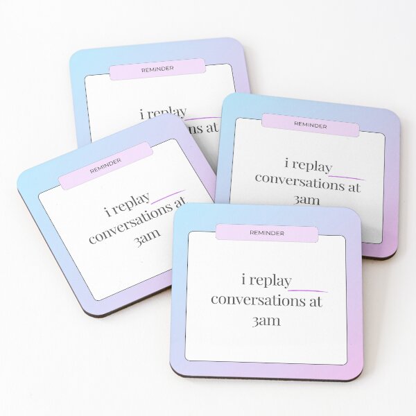 Item preview, I Replay Conversations at 3am designed and sold by jpubdesigns.
